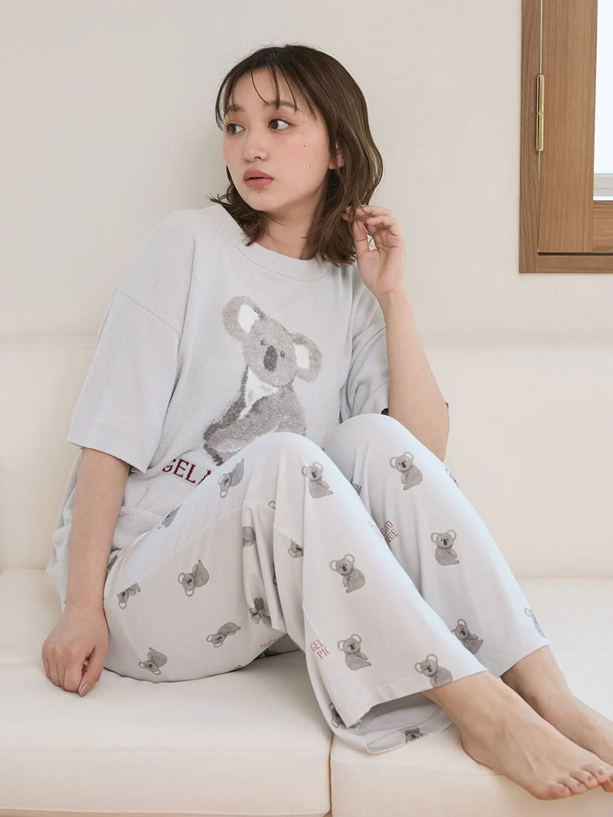 Koala Jacquard Airy Moco Pullover