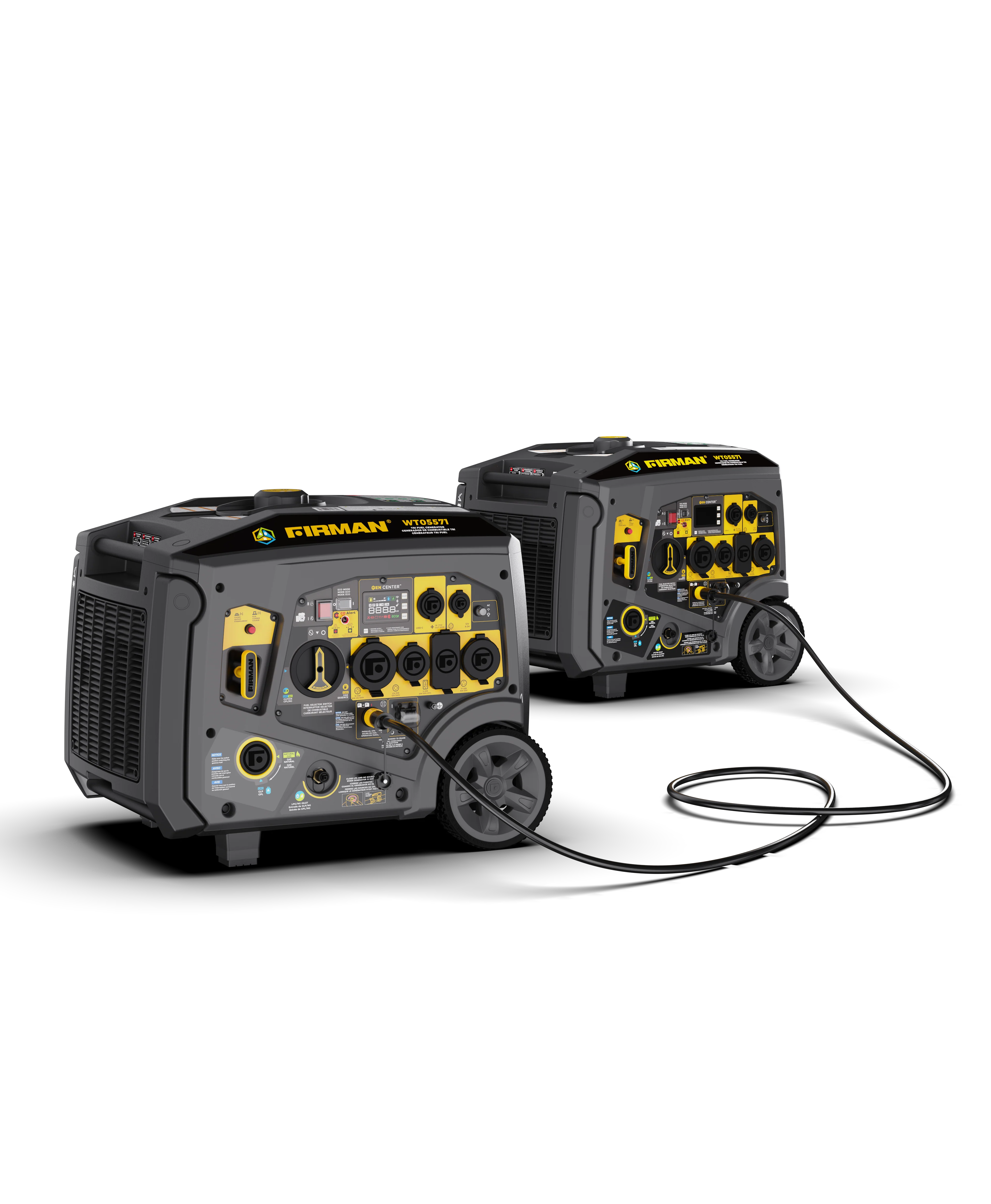 Parallel Cord for over 5000W FIRMAN Portable Inverter Generator 120/240V 7200W