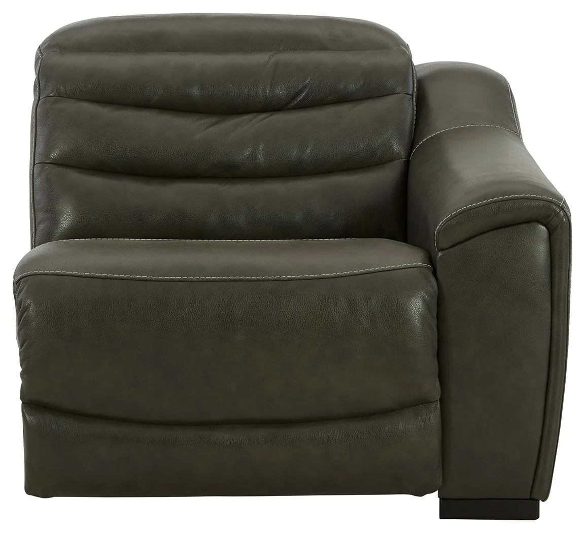 Center Line - RAF Zero Wall Power Recliner - Dark Gray