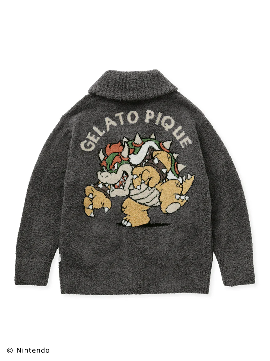 SUPER MARIO™️ UNISEX Baby Moco Jacquard Shawl Cardigan