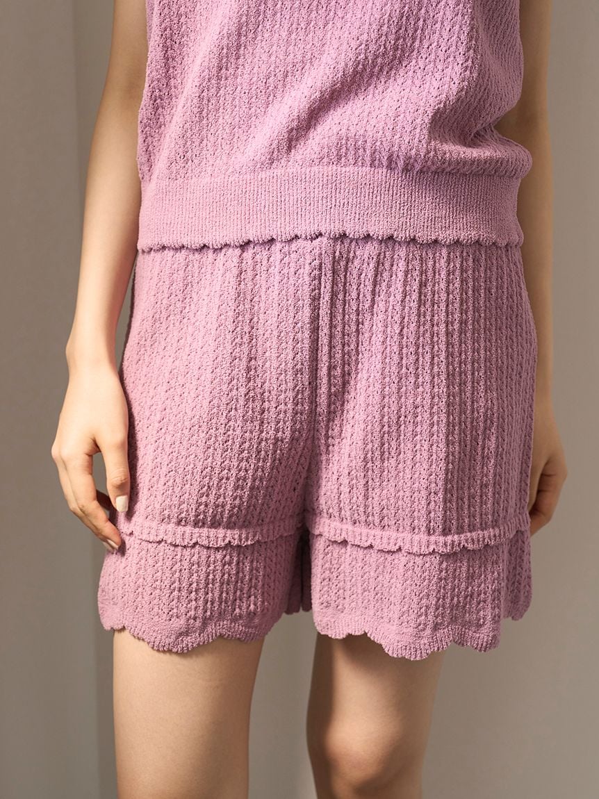 Crochet Knit Pullover