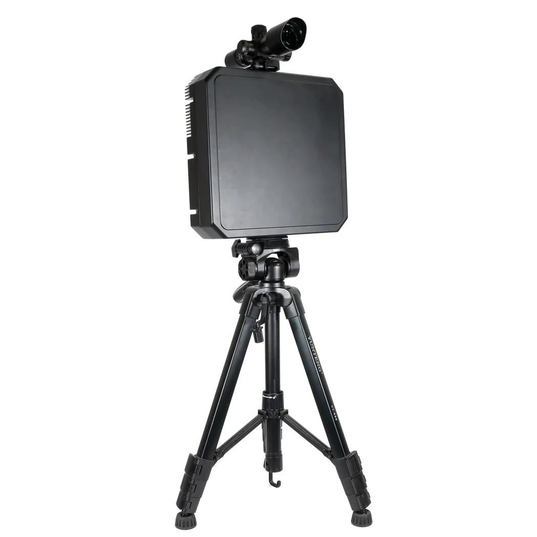 70W Handheld Anti Drone Device - 10 Band 1.5KM High Power Portable Drone UAV Signal With Sight Rail and 1/4 inch Tripod Mounting Hole, Build In Directional Antennas