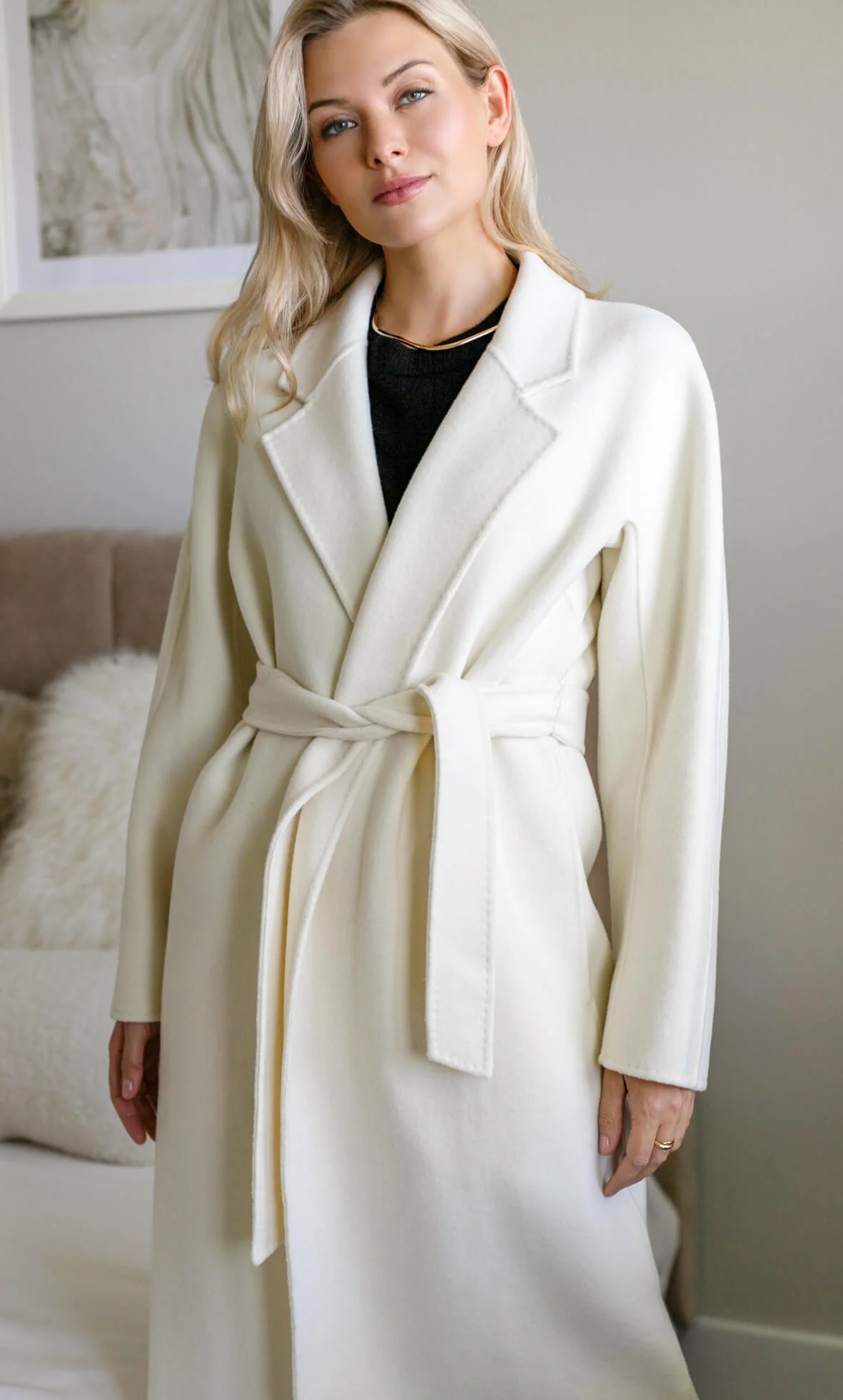 Marcella Cashmere Overcoat