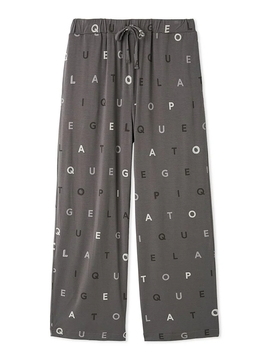 Rayon Logo Motif Men's Lounge Pants