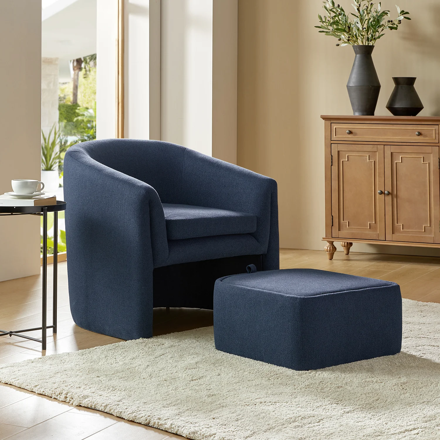 Arturo Armchair in Navy