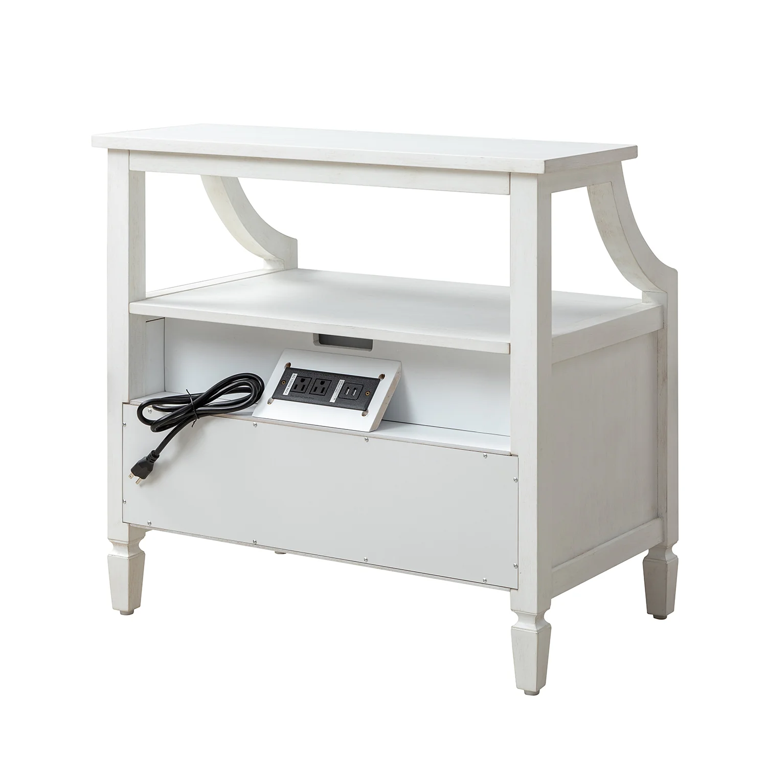 Bernadette Nightstand in White