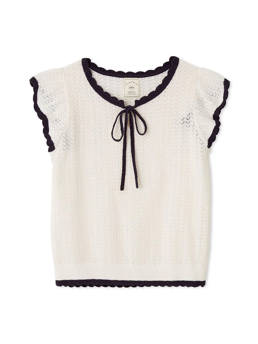 Crochet Knit Pullover