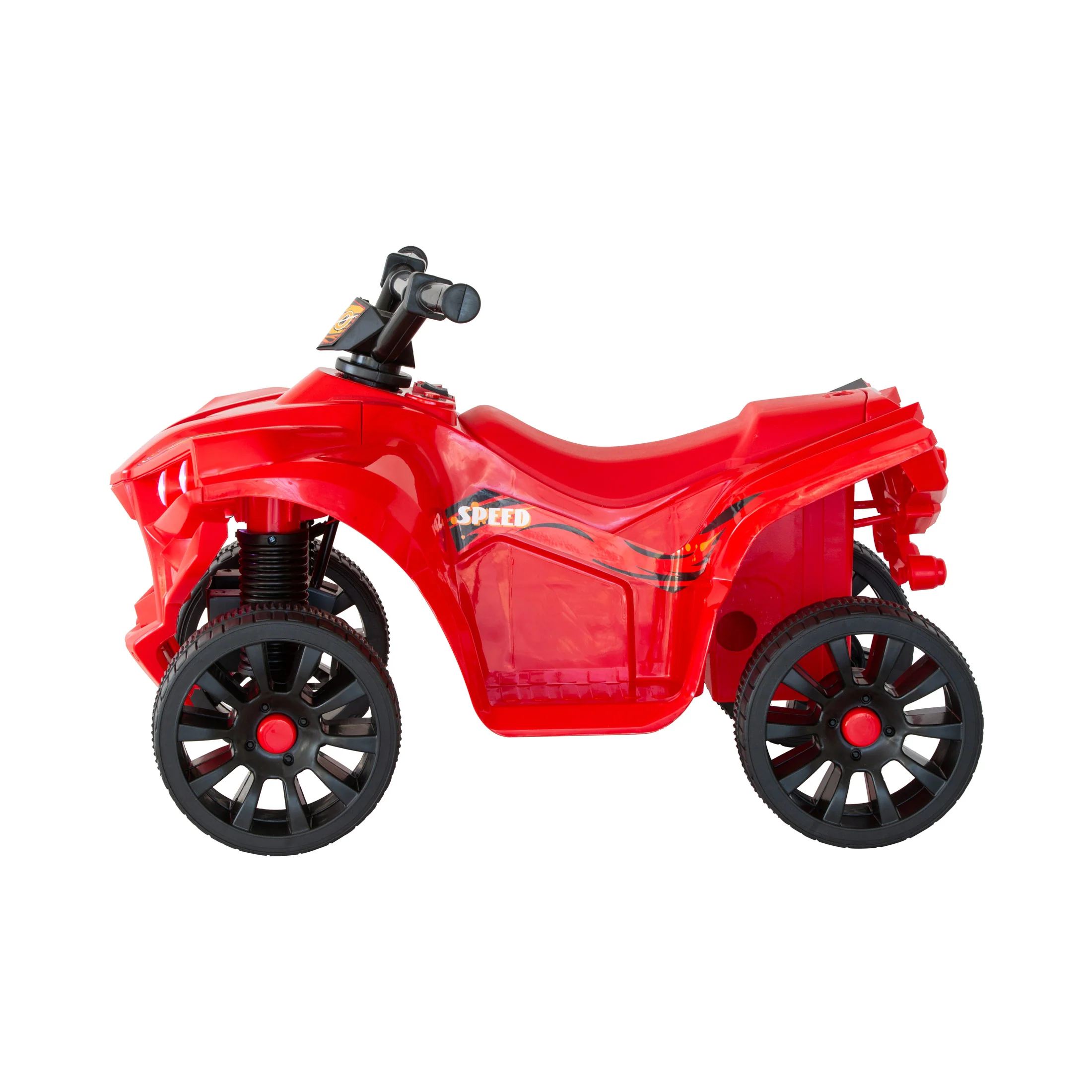 Rechargeable Ride-on Quad bike (Red) with Safe Braking System