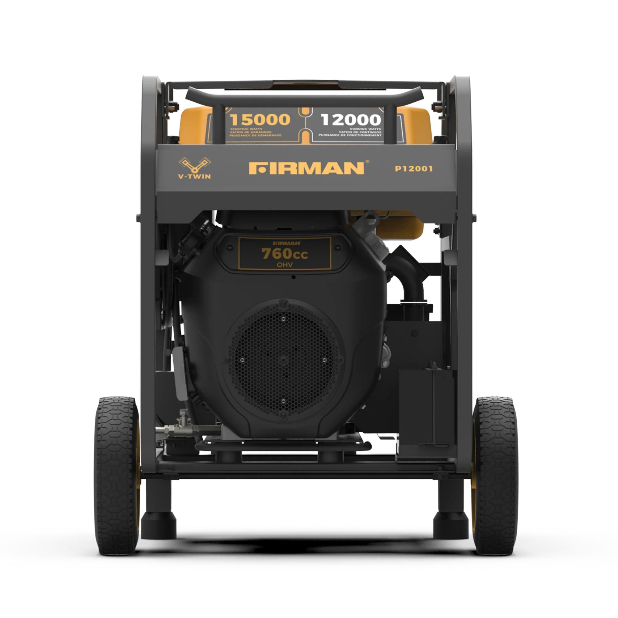 Gas Portable Generator 15000W Electric Start 120/240V