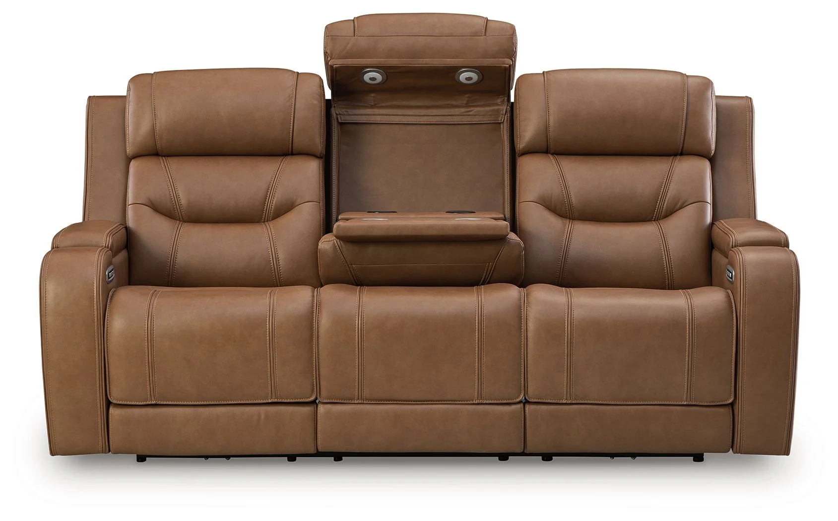 Knightington - Power Reclining Sofa With Audio Seating