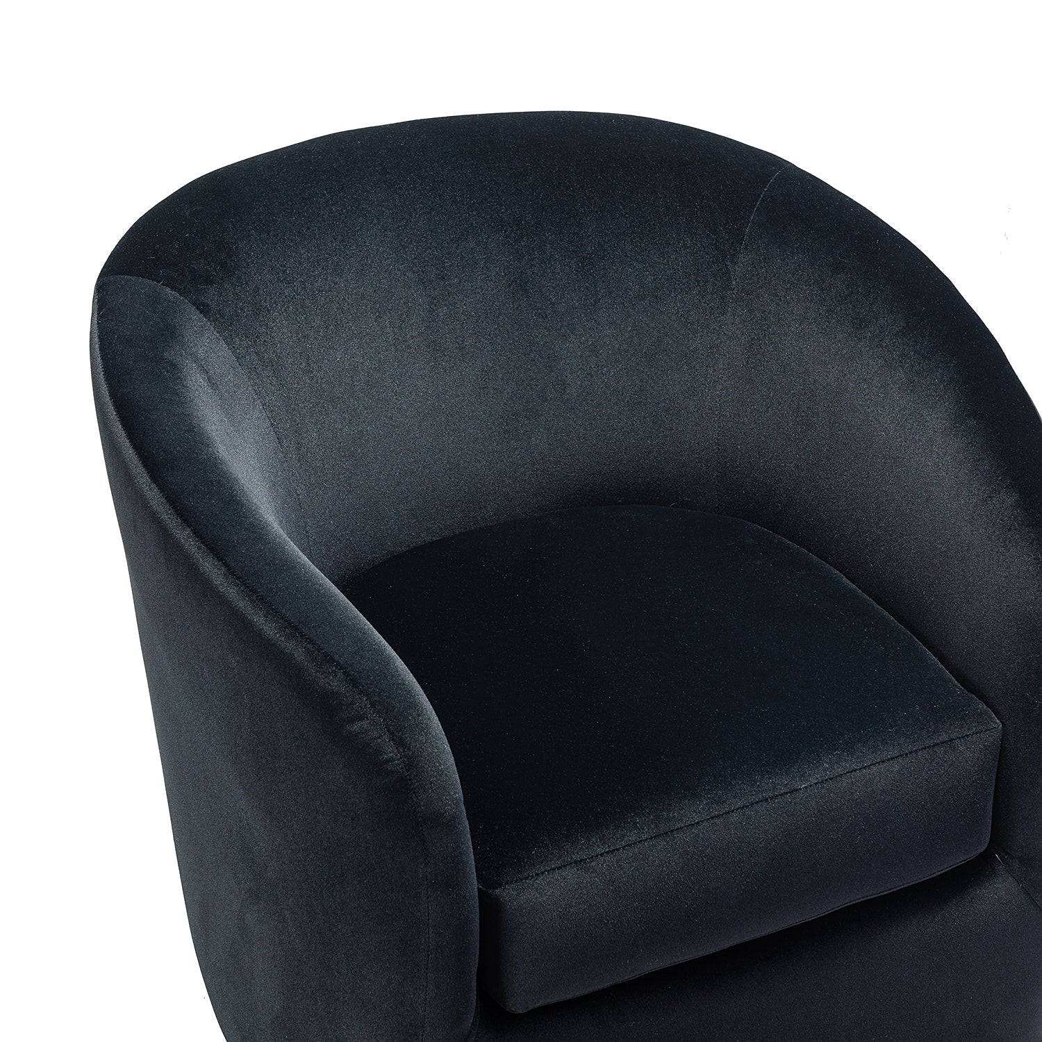 Amarante Swivel Chair in Black