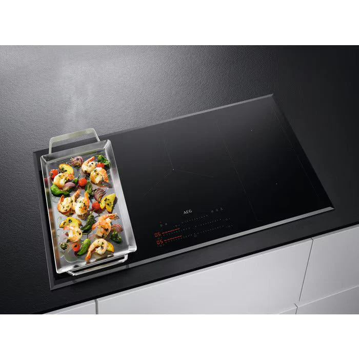 AEG IKE95751FB 220V Induction Cooktop – 36 Inch 90 cm
