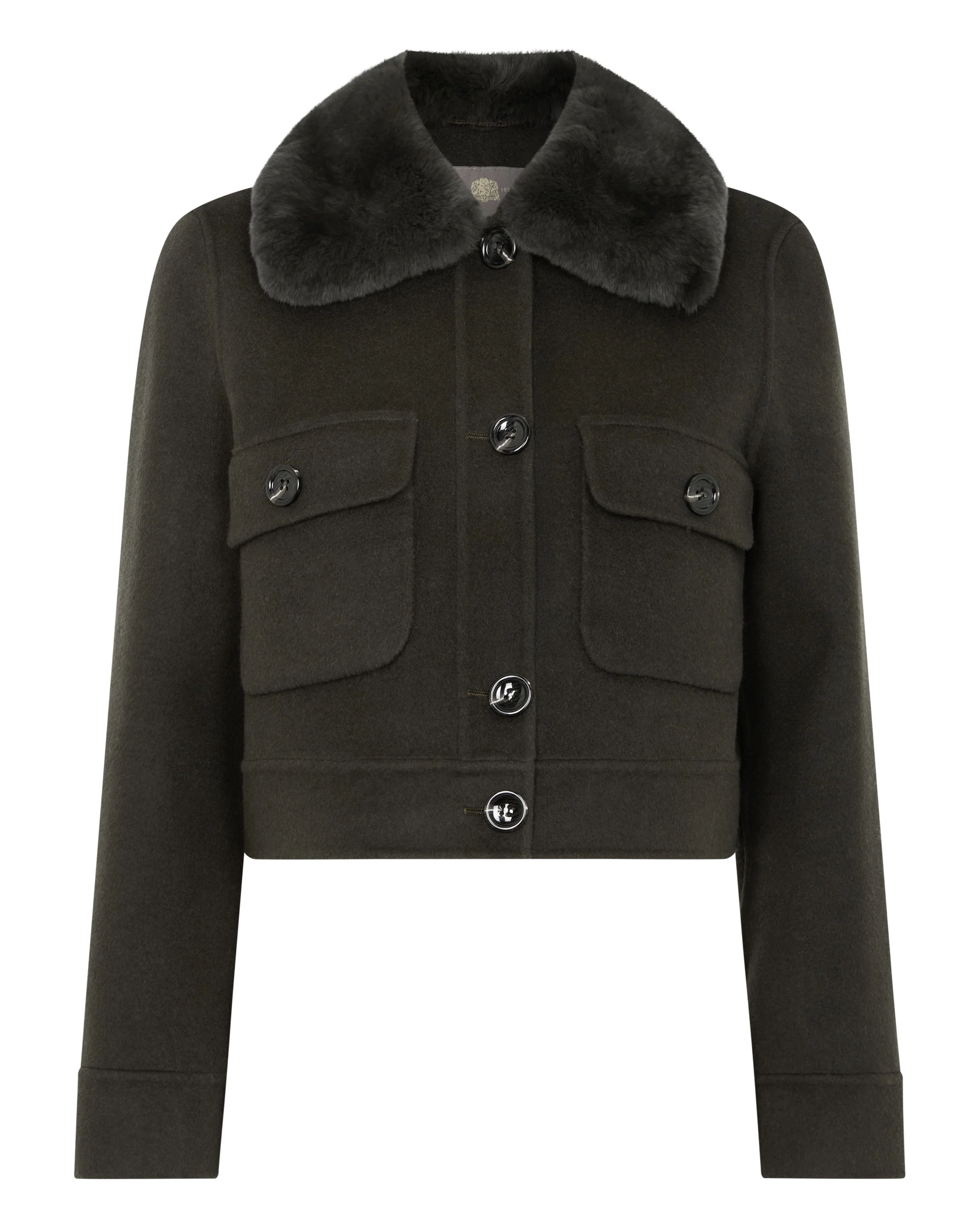 Women's Rosie Rex Collared Jacket Green