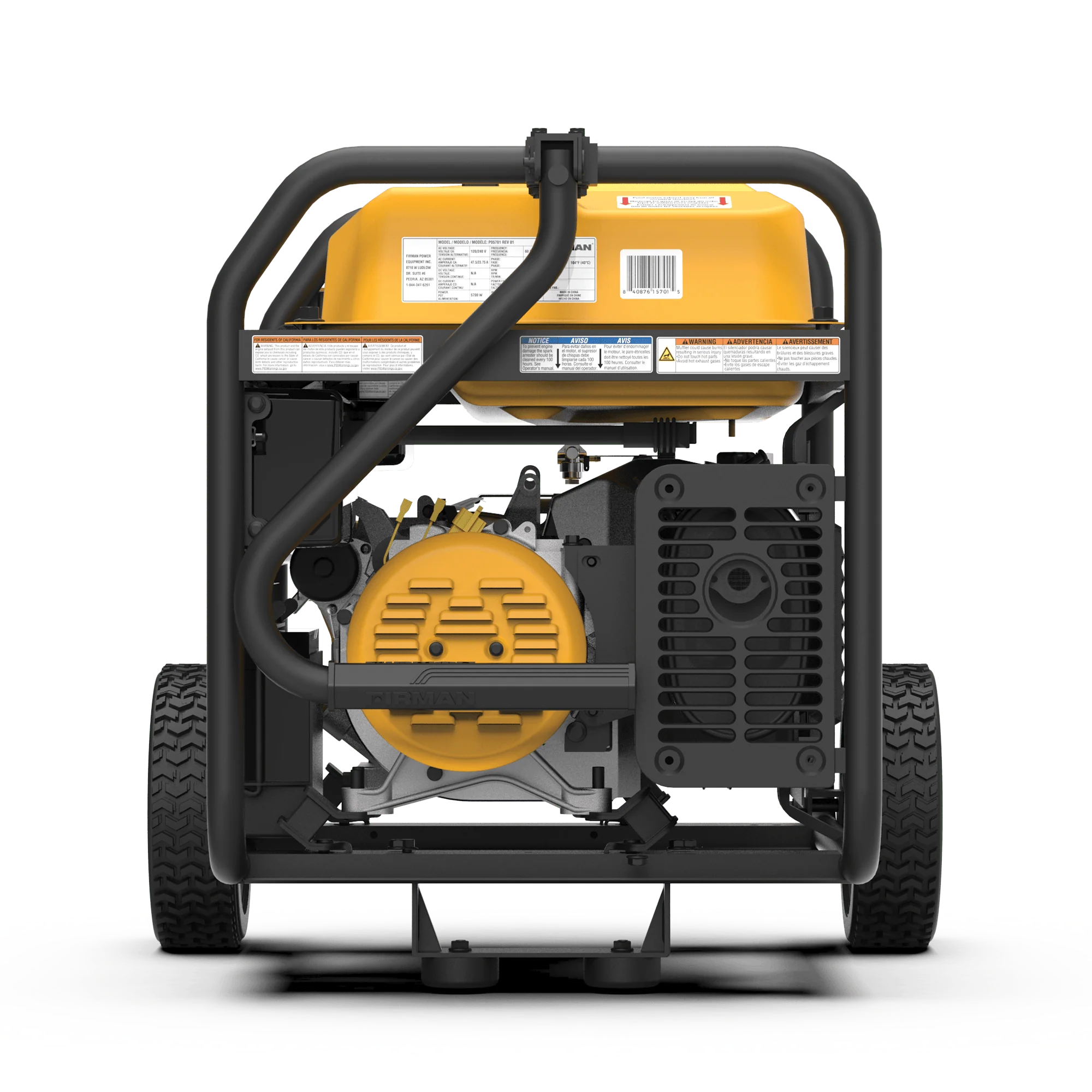 Gas Portable Generator 10000W Remote Start 120/240V