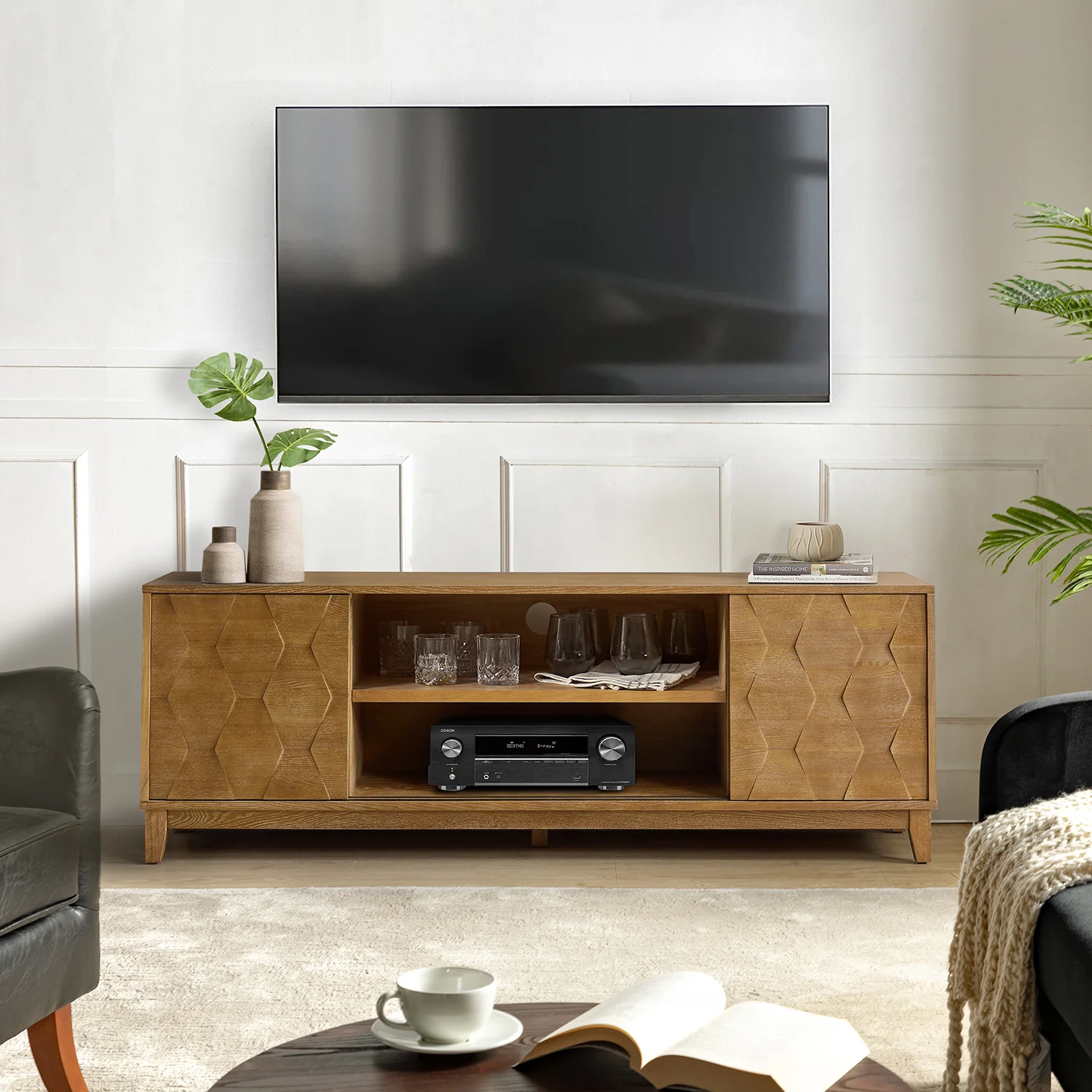 August TV Stand in Seadrift