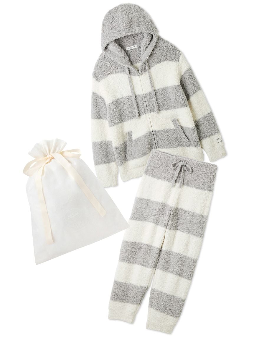 [Gifting Bag Included] Men's Gelato 2 Border Hoodie & Pants Set