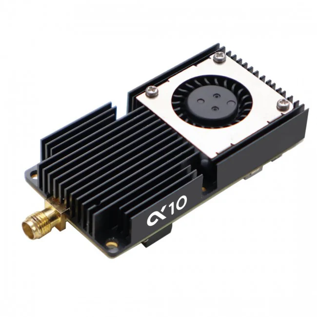 AKK Alpha 10 10W VTX - 5.8GHz 80CH  10W 7W 5W 3W 1W Power Switchable FPV Video Transmitter Support Smart Audio