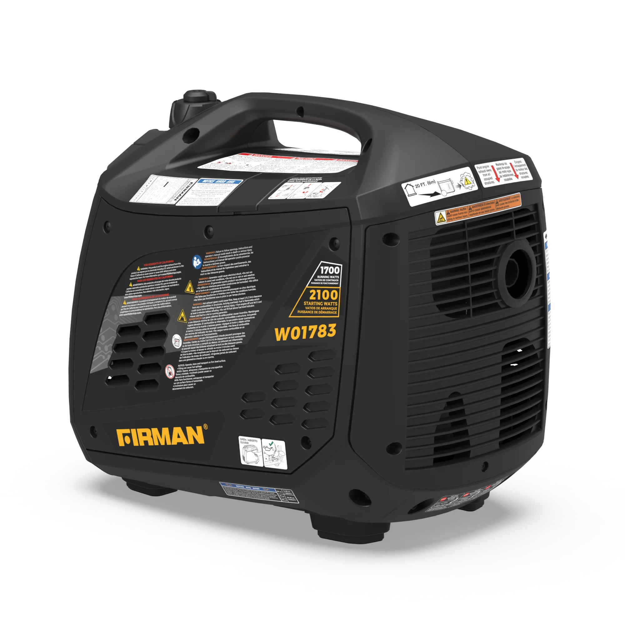 Inverter Portable Generator 2100W Recoil Start