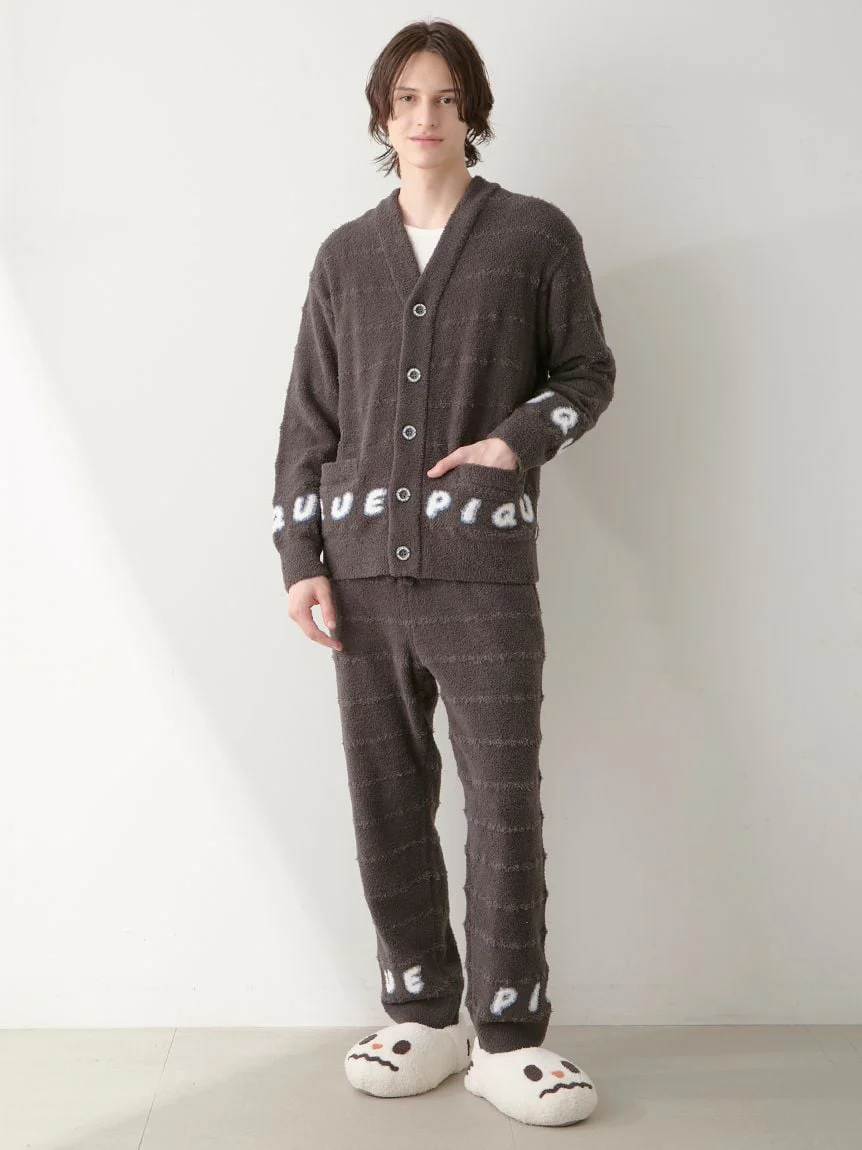 Night & Sweets MENS Baby Moco Pique Logo Jacquard Pants