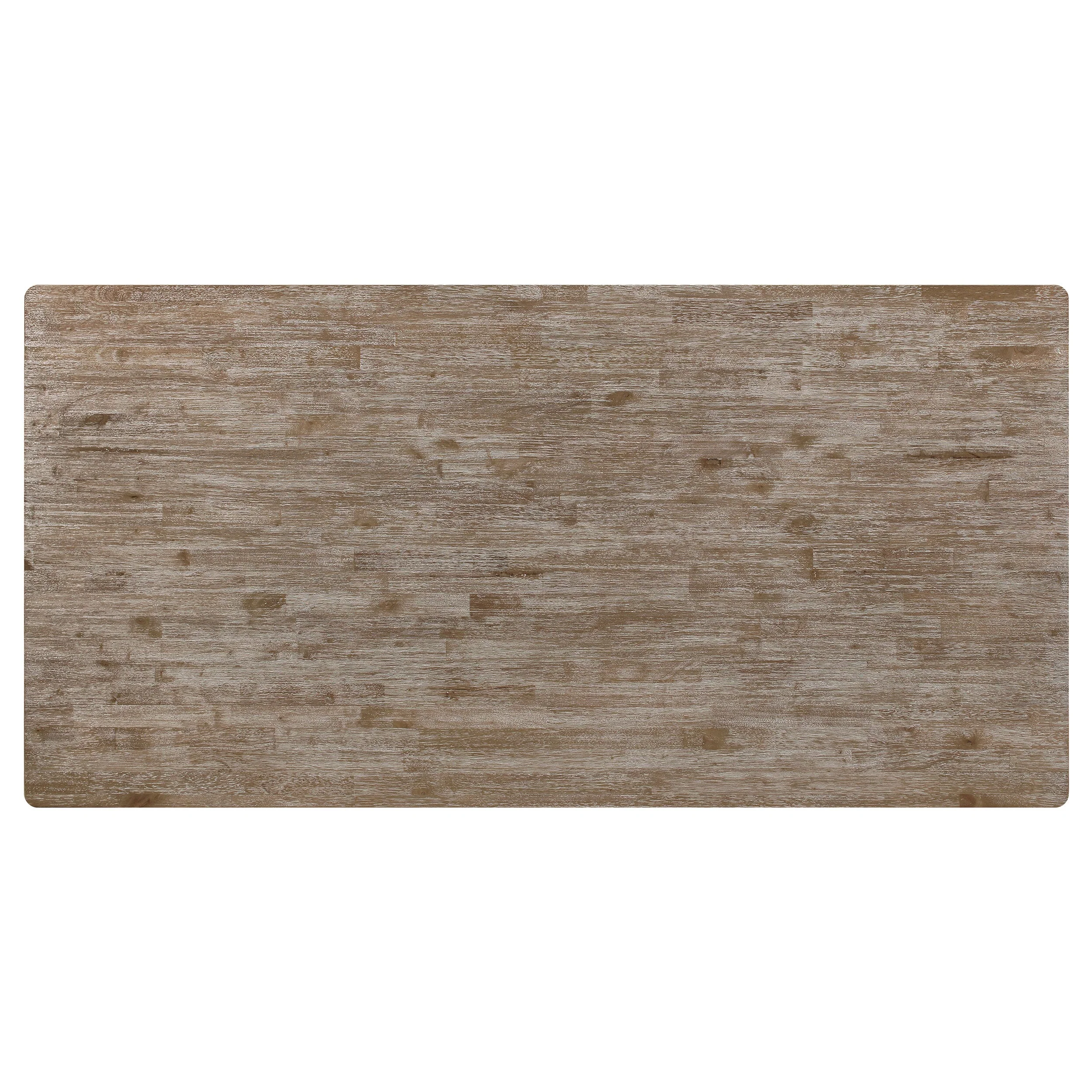 Bridget  Rectangular Dining Set Charcoal Sand Through