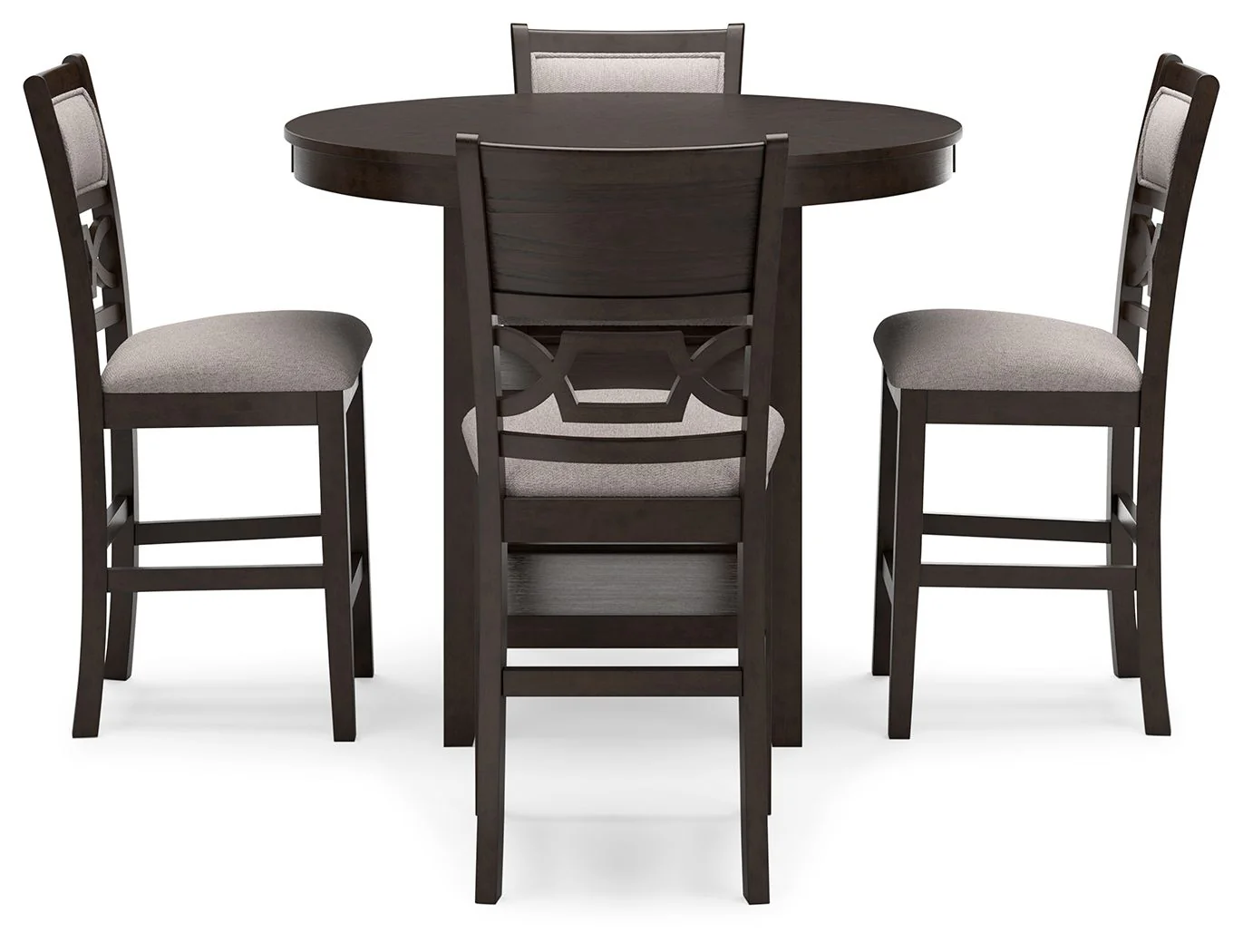 Langwest - Dining Room Counter Table Set (Set of 5) - Brown
