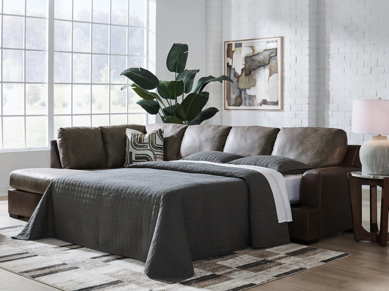 Baltic-Park 2-Piece Sleeper Sectional with Chaise