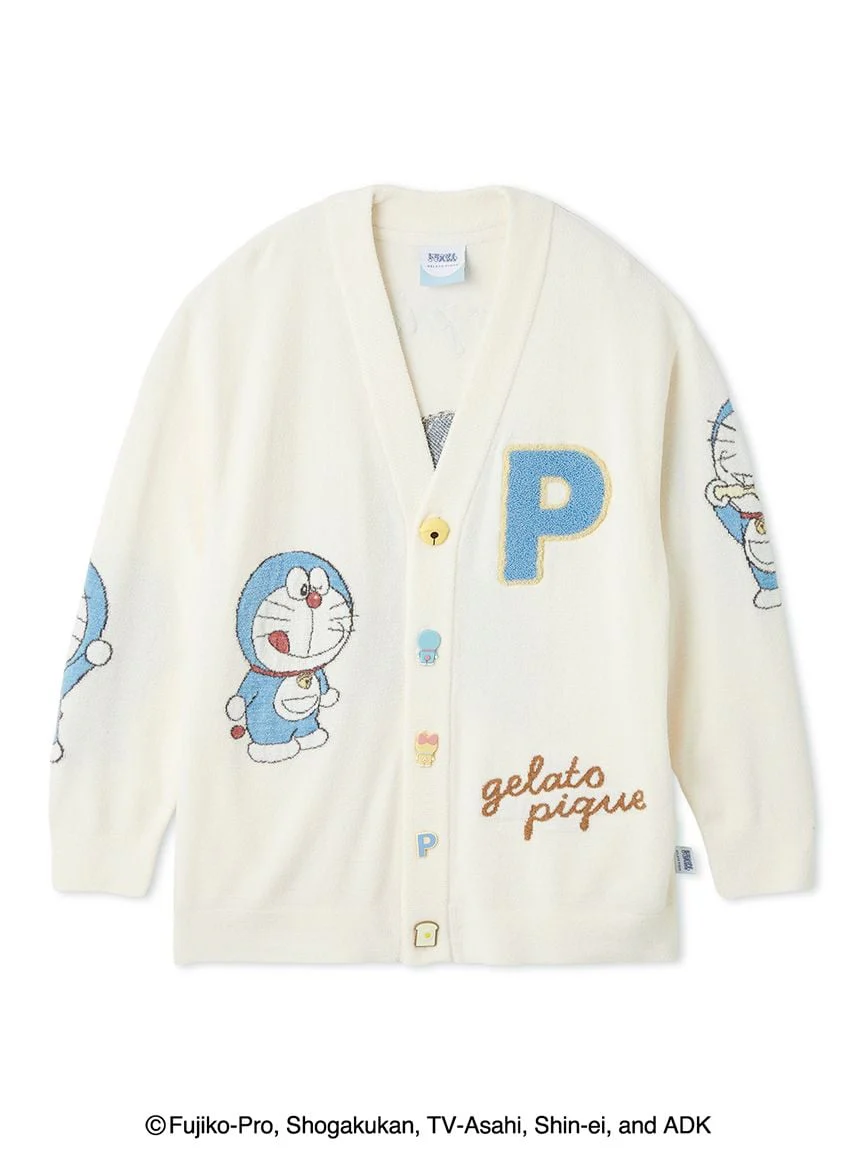 Doraemon Unisex Good Morning Good Night Cardigan