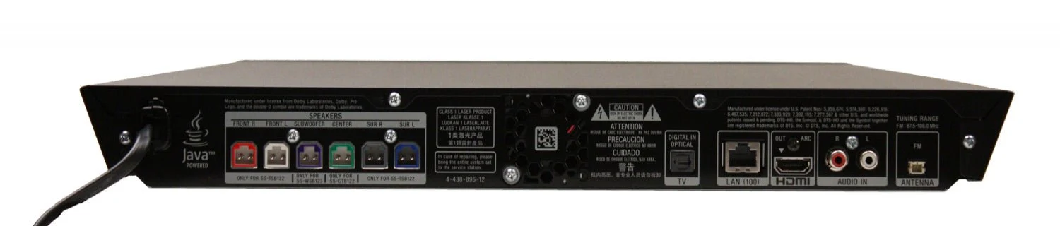 Sony BDV-E3100 Region Free Blu-ray Home Theater  Multi system 110 - 240 volts 3D Smart Wifi