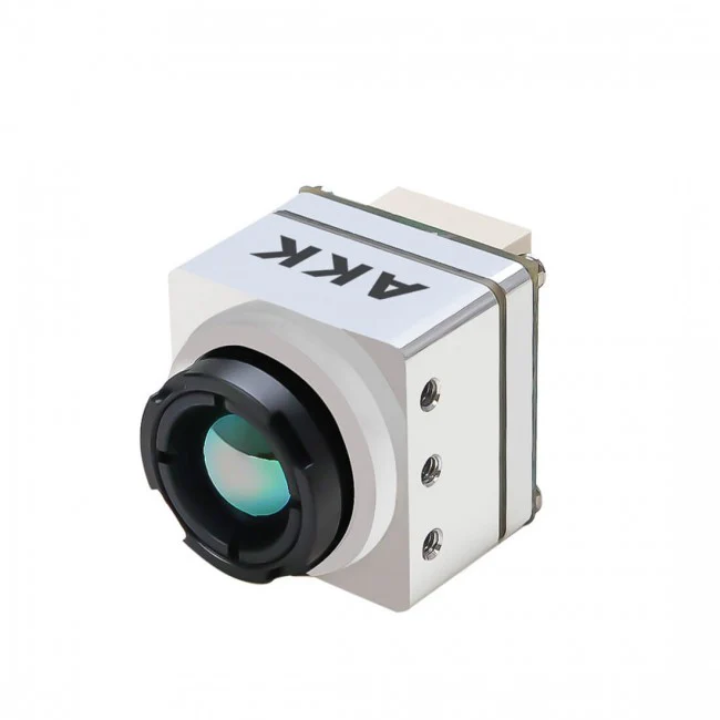 AKK Analog CVBS Thermal Camera For Drone - 256x192 10mm lens FOV 18*13° -30°C to 70°C  white hot image display at ≤25Hz