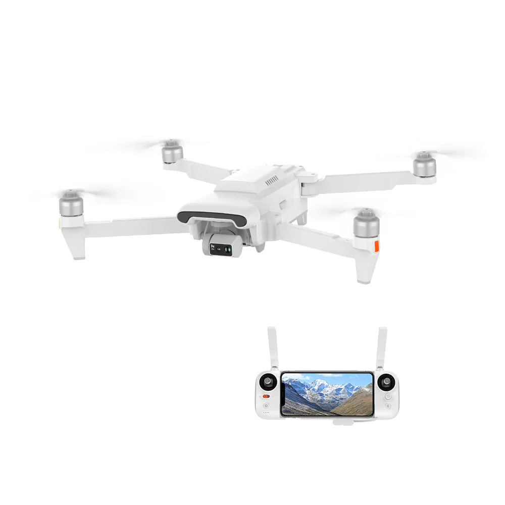 FIMI X8 Tele Max 4K 60FPS Camera Drone with 30x Zoom, Dual Sony Cameras, RokLink 20KM, AI Night Video, 47min Flight