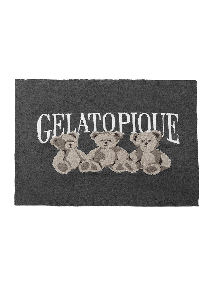 Airy Moco Cute Variety Jacquard Blanket