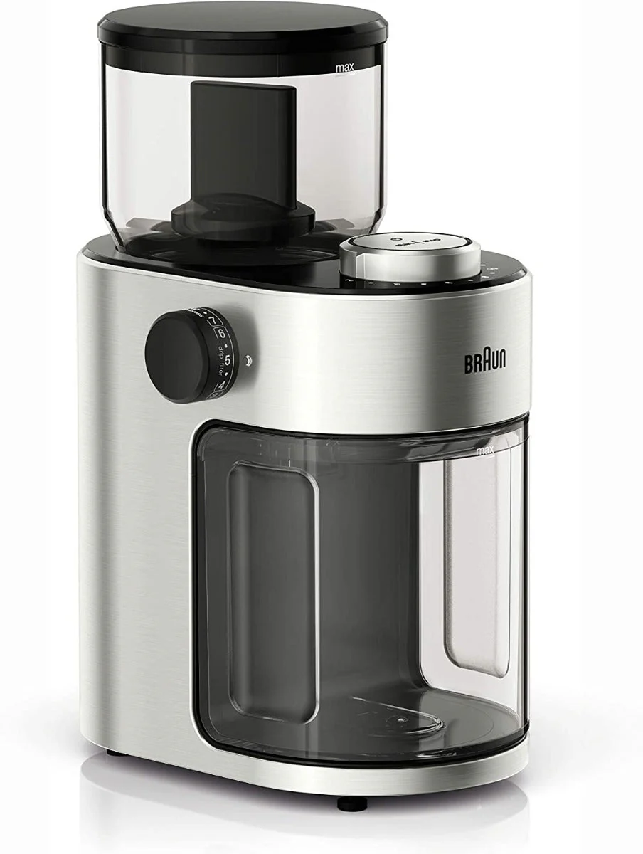 Braun KG7070  Burr Coffee Grinder  Stainless Steel 220 v 240 volts 50 hz
