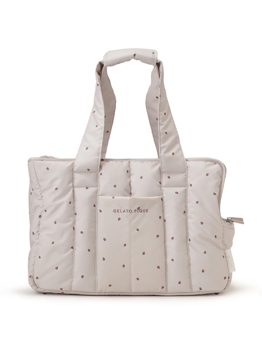 【CAT&DOG】Strawberry Quilting Carrier Bag