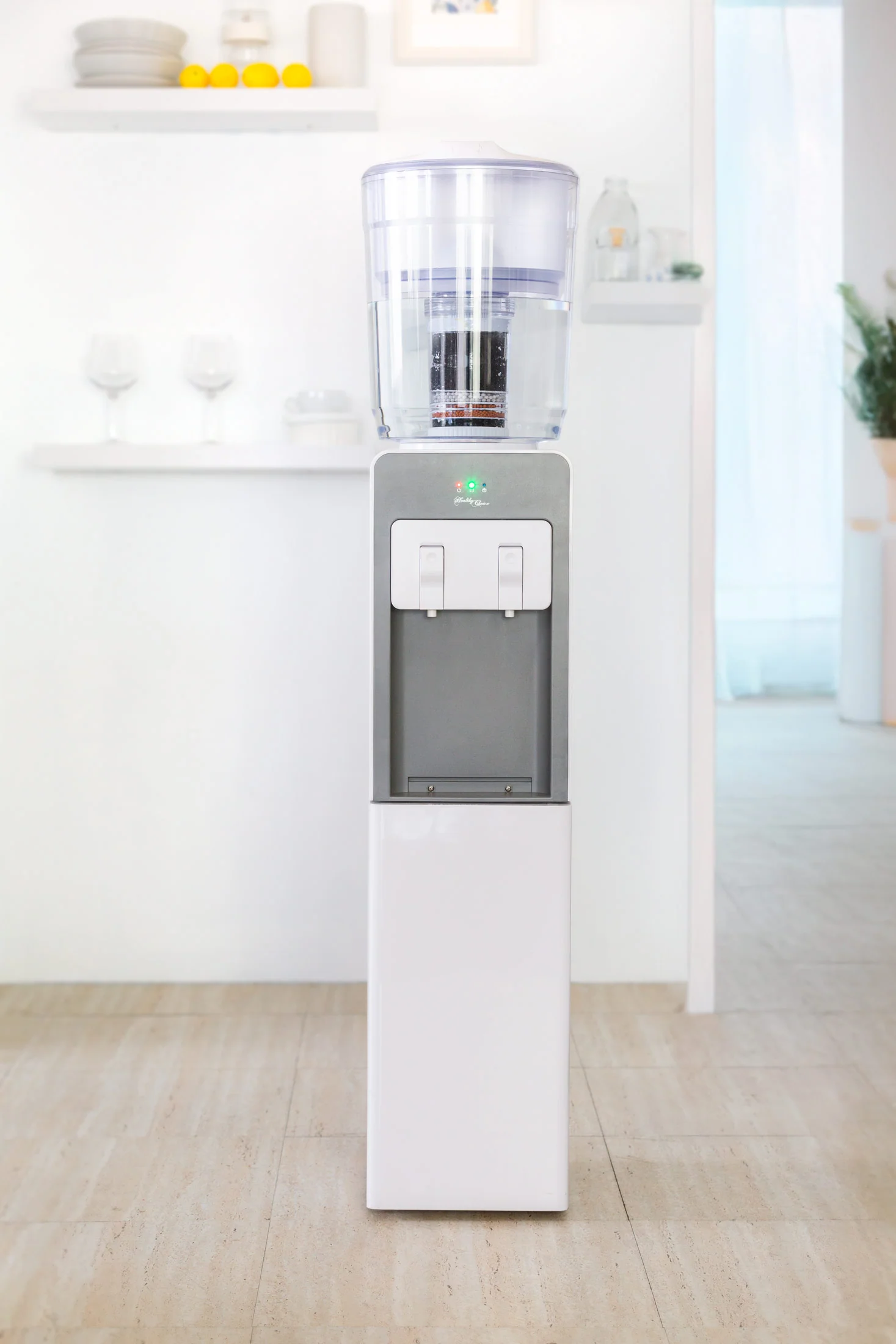 Standing Cooler, Filter & Water Dispenser (20L) Dual Tap
