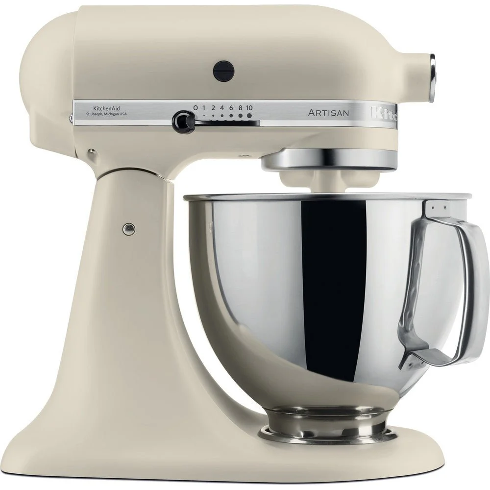 220 Volt KitchenAid 5KSM175PSEFL Artisan Stand Mixer - Fresh Linen