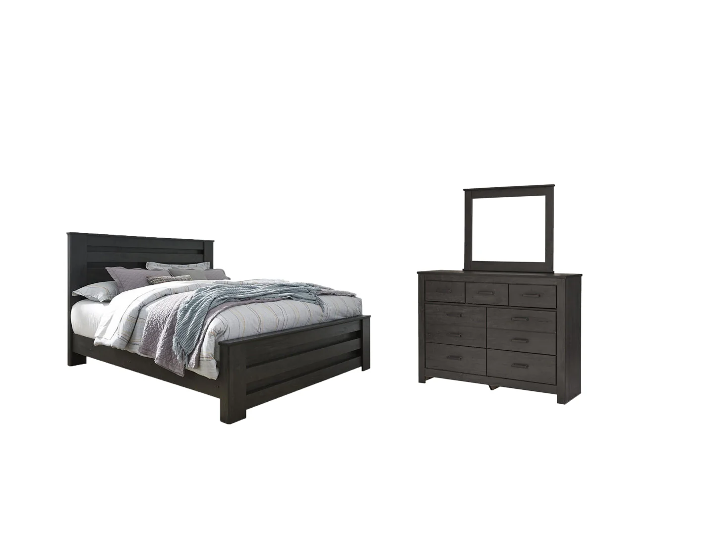 Brinxton Grey Panel Bedroom Set