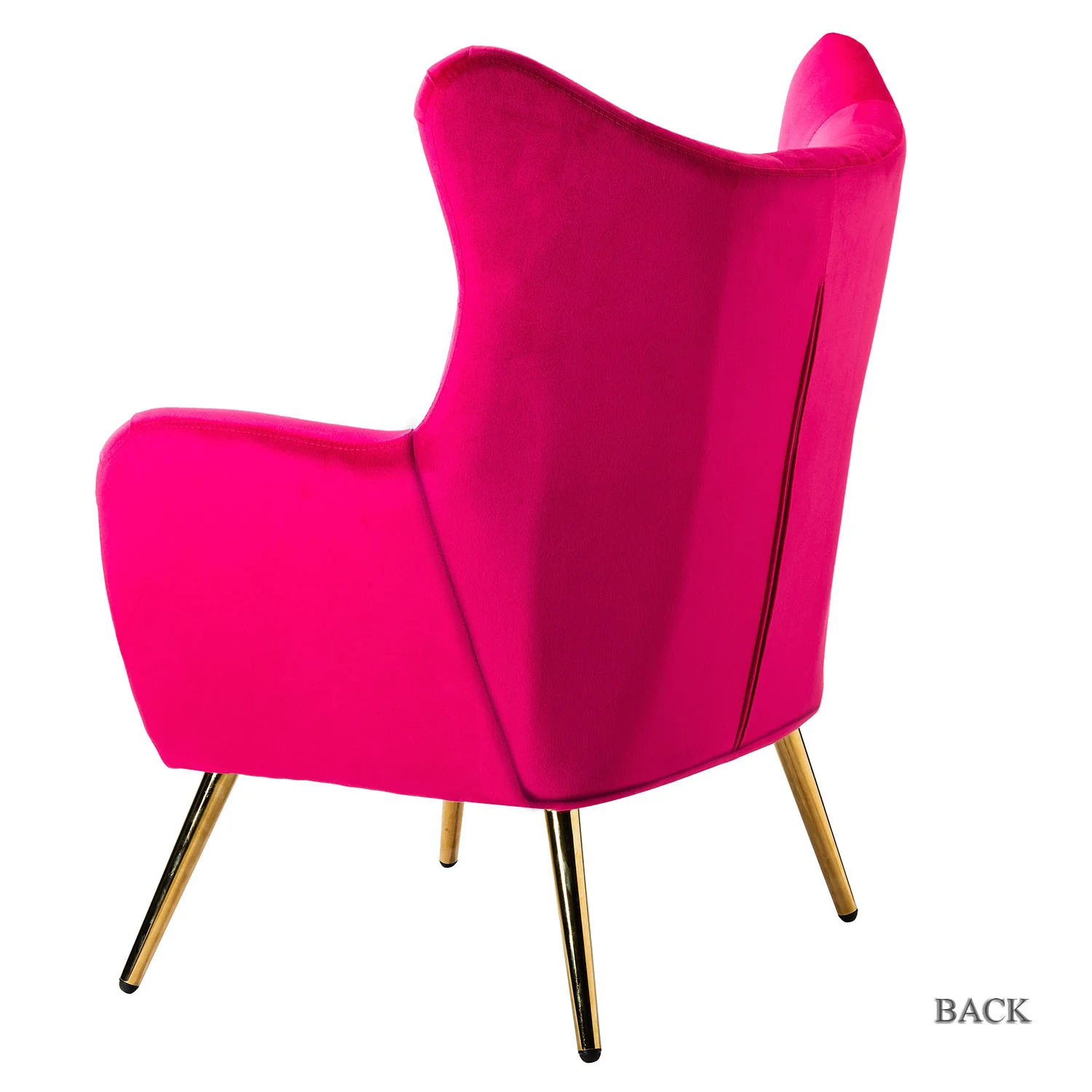 Arama Accent Chair in Fushia