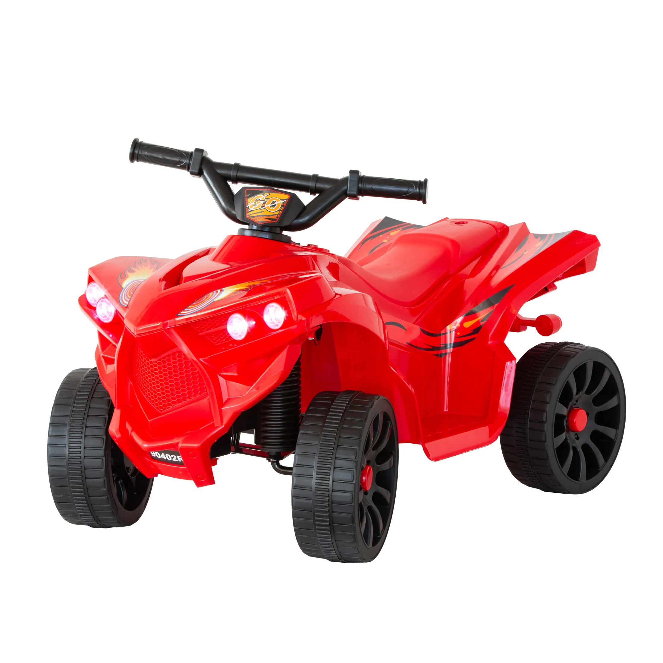 Rechargeable Ride-on Quad bike (Red) with Safe Braking System