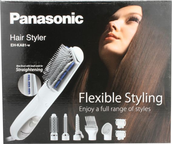 Panasonic EH-KA81V 220 volts hair dryer brush 650 watts 3-speed Hair Styler, 220v 240 volts