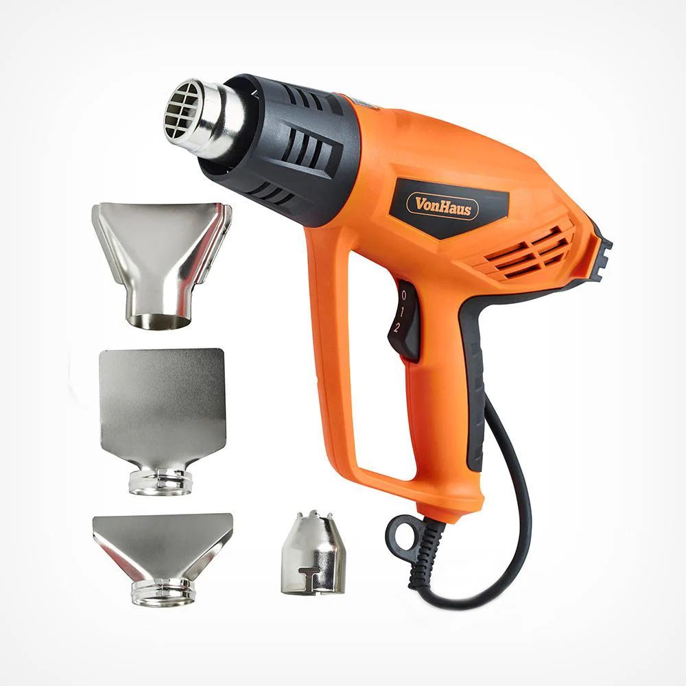 VonHaus 220 volt Heat Gun 2000 Watts Heat Gun 3515181 220v 240 volts 50 hz