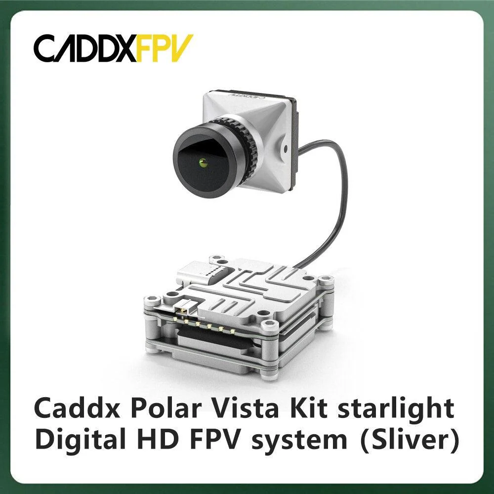 CADDX FPV Polar Air Unit and CADDX Polar Nano Nebula Pro / Nano Vista Kit for DJI FPV Goggles V2 Starlight Digital HD FPV System