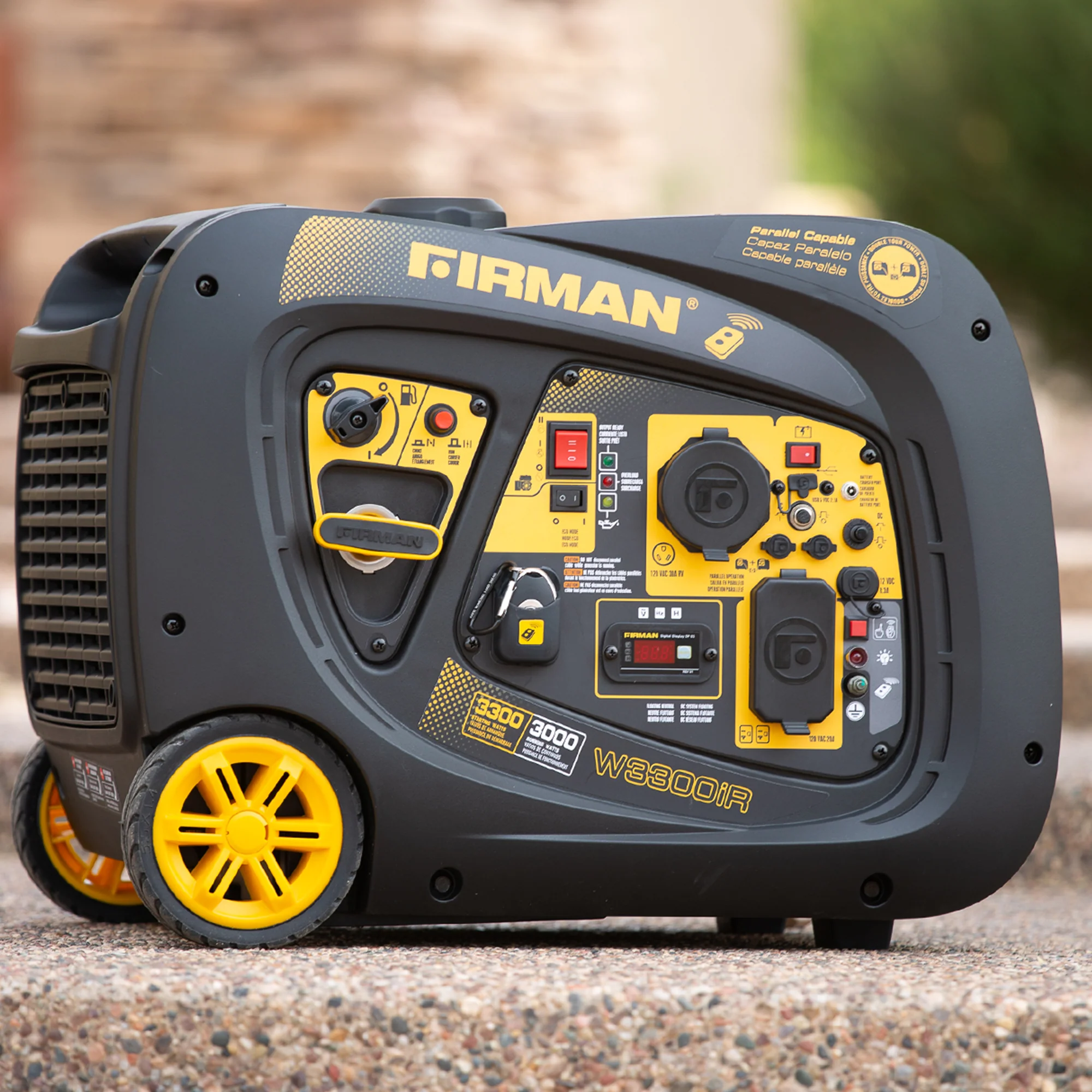Refurbished Inverter Portable Generator 3300W Remote Start
