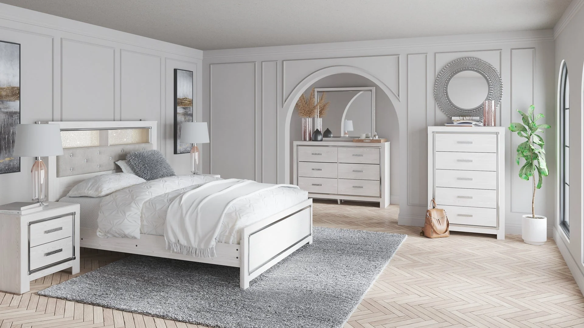 Altyra Panel Bedroom Set