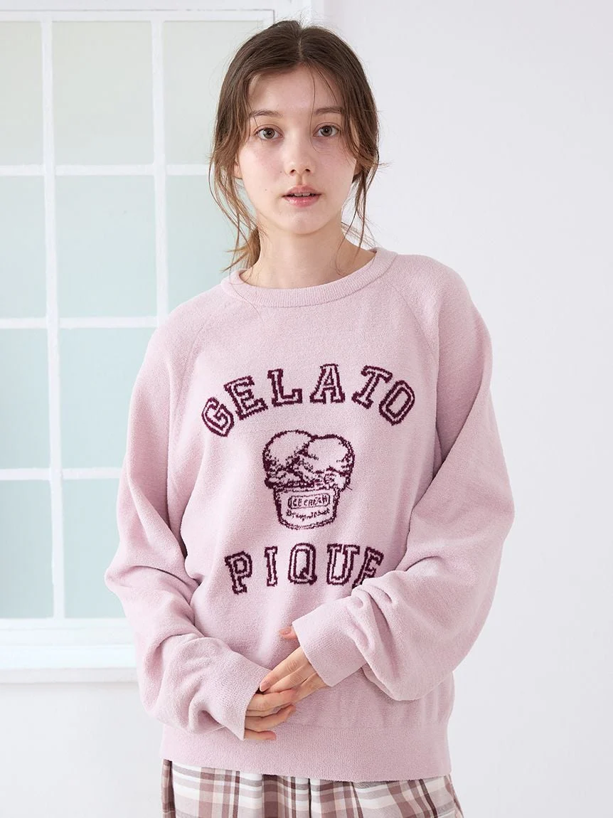 Traditional Ice Cream Logo Pullover