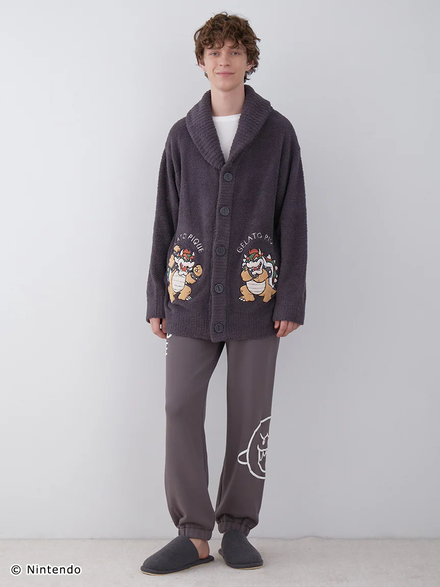 SUPER MARIO™️ UNISEX Baby Moco Jacquard Shawl Cardigan