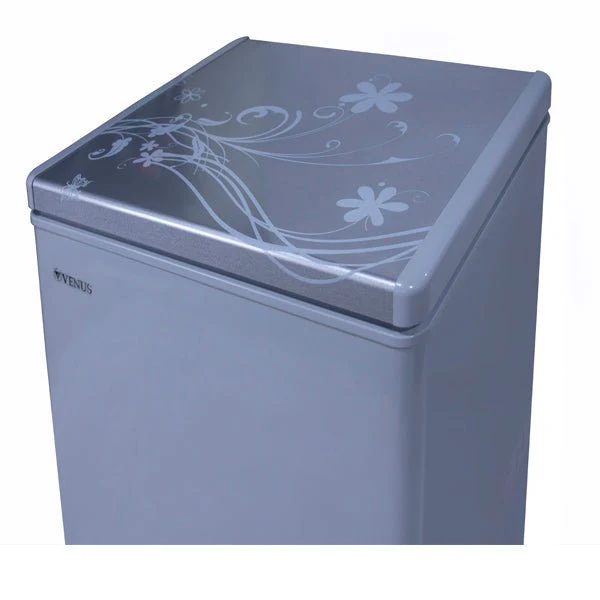 Dynastar 220 volts freezer 150 Liter Heavy 5.5 Cu Ft Titanium Silver Finish 220 v 240 volts 50 hz VCF150VENUS