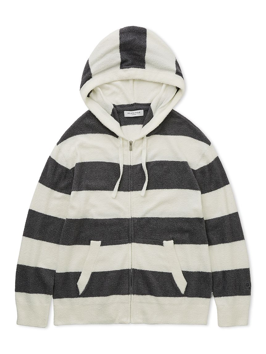 Smoothie 2-Border Zip Hoodie