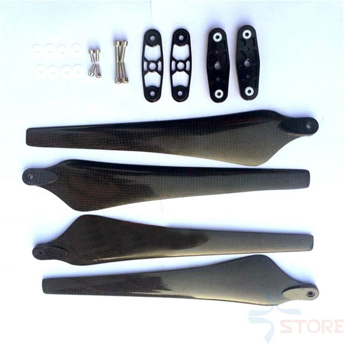 2pair 2170 R2170 Folded Propeller For E2000 UAV Carbon Fiber Folding Propeller 6010 X6215S Brushless Motor