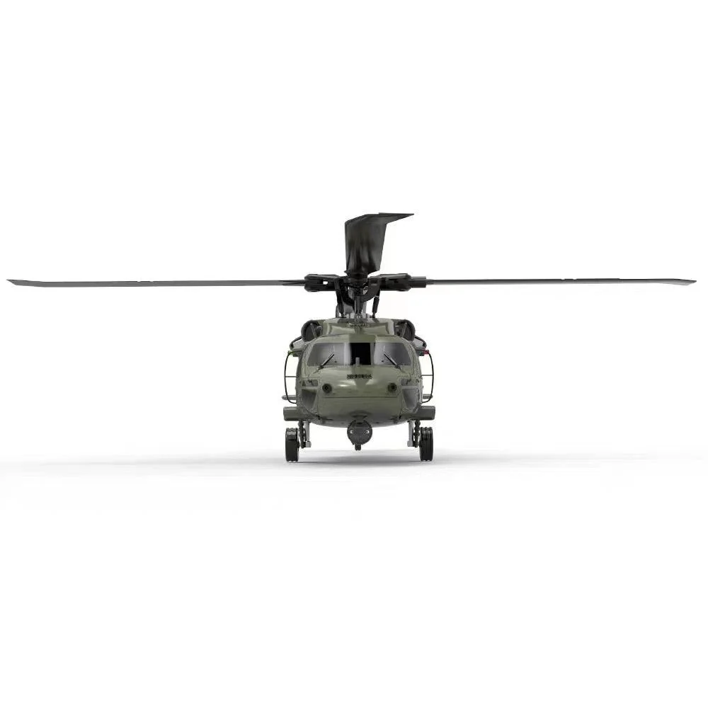 F09 6-Axis RC Helicopter - High Simulation 1:47 Scale UH60-Black Hawk Dual Brushless Motor Professional Remote Control Toy Plane