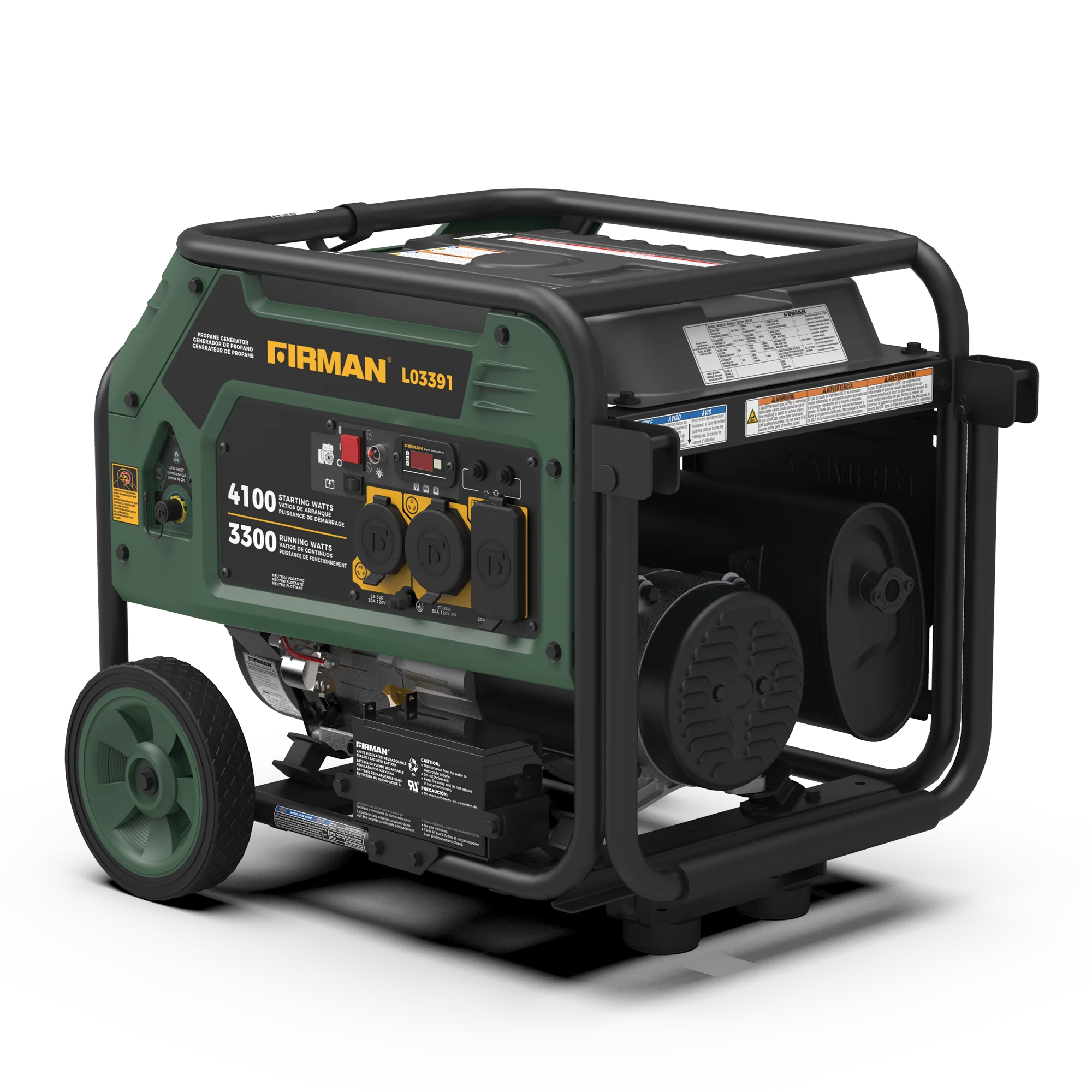 LPG Portable Generator 4100W Electric Start